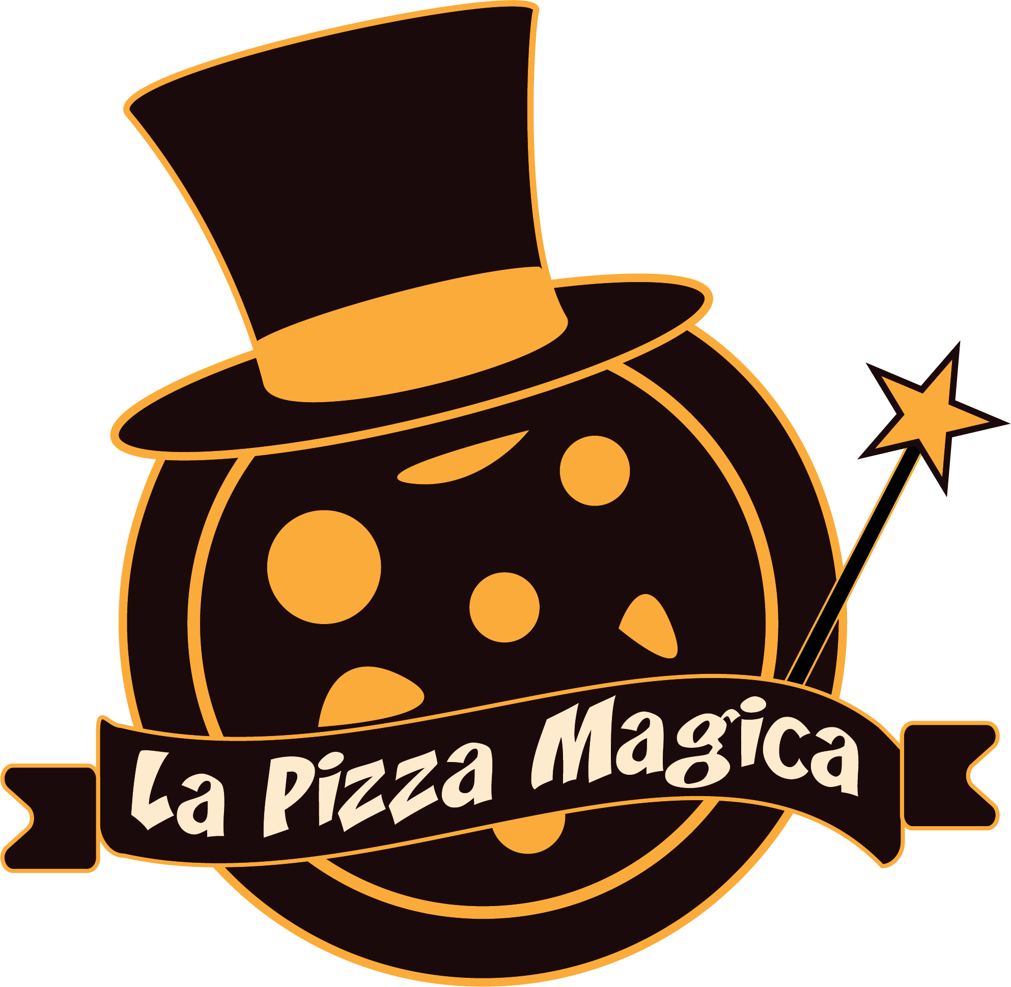 Logo Pizza magica